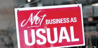 Not Business As Usual