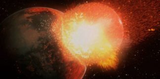 Cosmic Journeys: Birth of the Moon